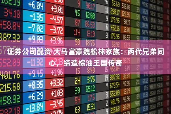 证券公司配资 大马富豪魏松林家族：两代兄弟同心，缔造棕油王国传奇